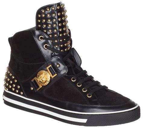 versace high top schuhe|versace high top vintage sneaker.